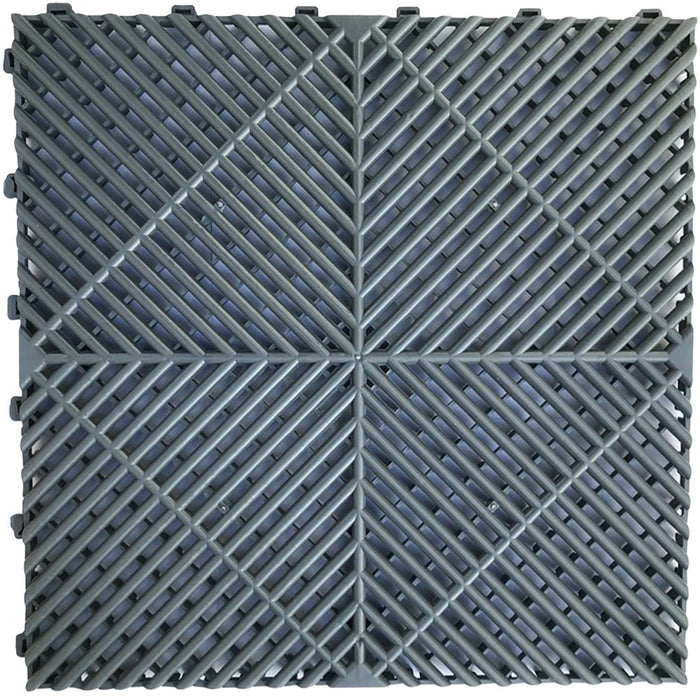 DECKO <strong>DURANTE</strong> Multipurpose Tile - <strong>GREY</strong> - 15.8/15.8/0.7" - Price/Tile