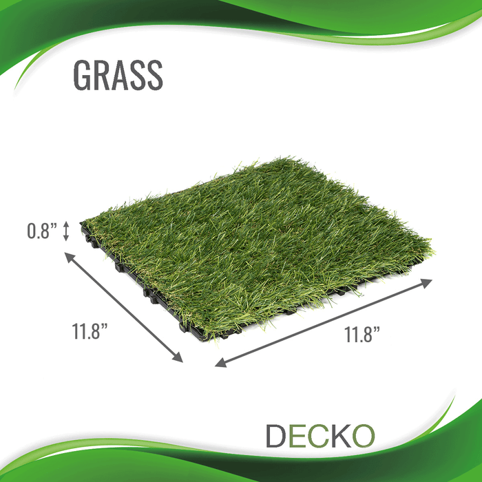 DECKO Premium Tiles - GRASS (One Piece)